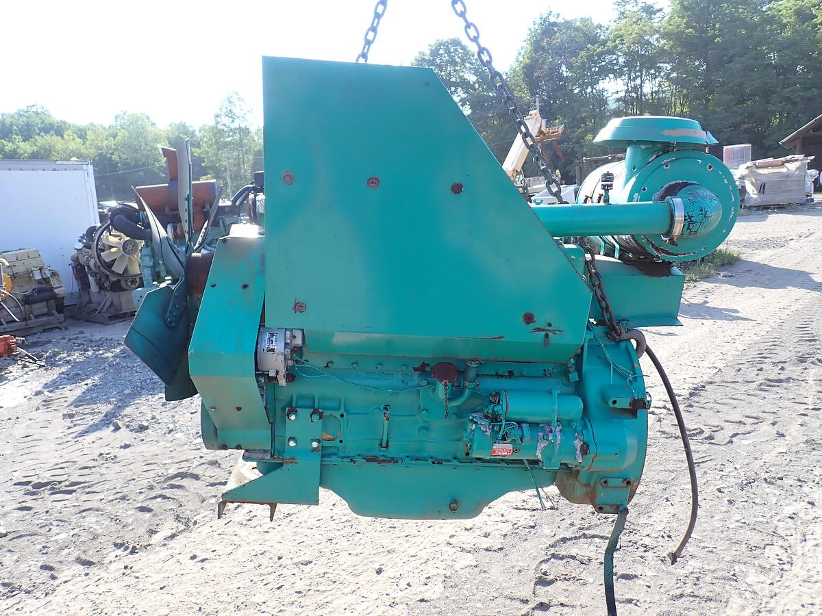 Used Komatsu S6D110-1 Turbo Diesel Engine 1401 HOURS!