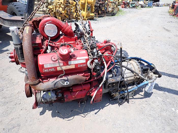 Used 1993 Detroit Diesel 6V92TA Truck Engine 350 HP DDEC