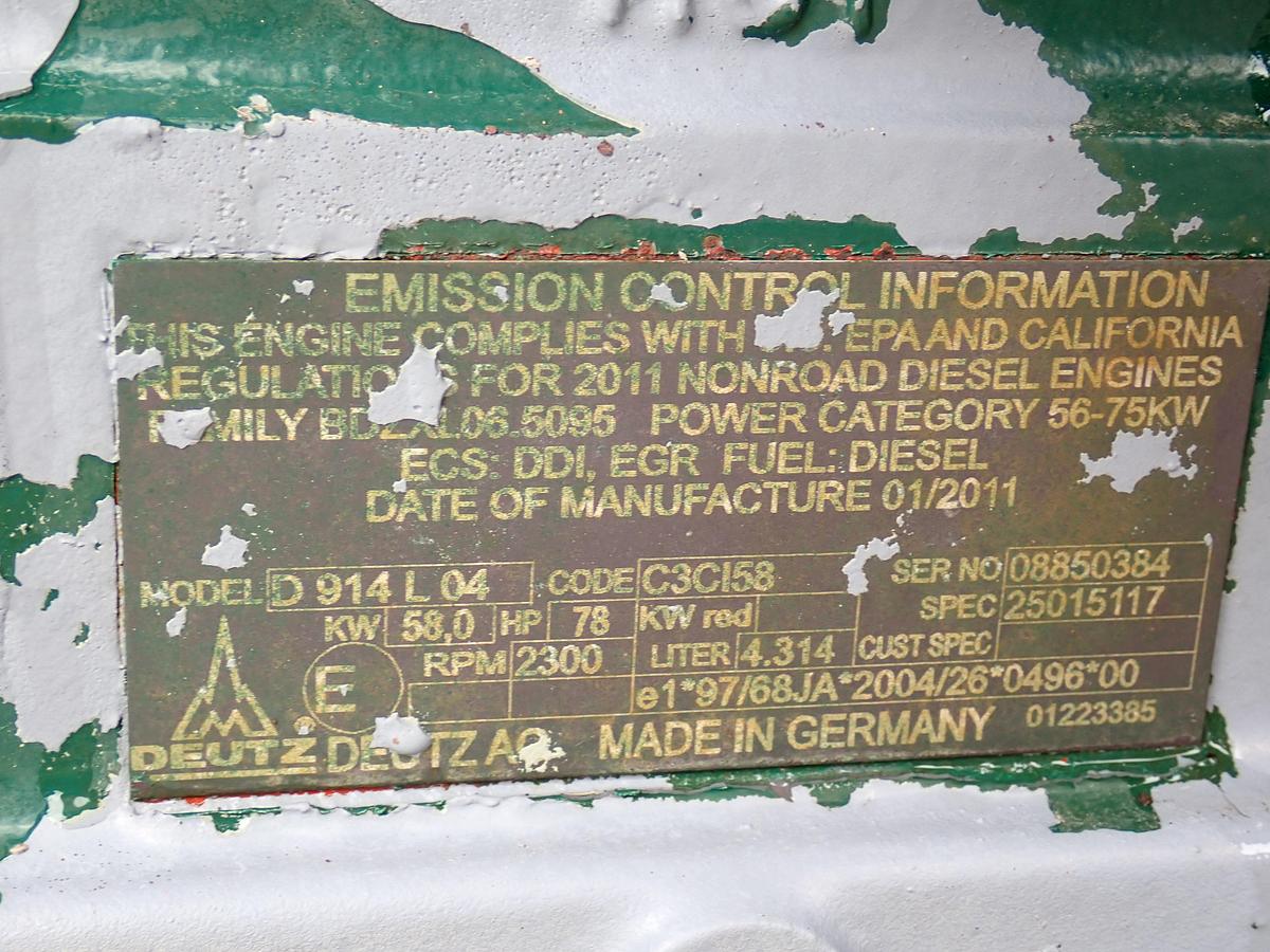 Used 2011 DEUTZ D914 L04