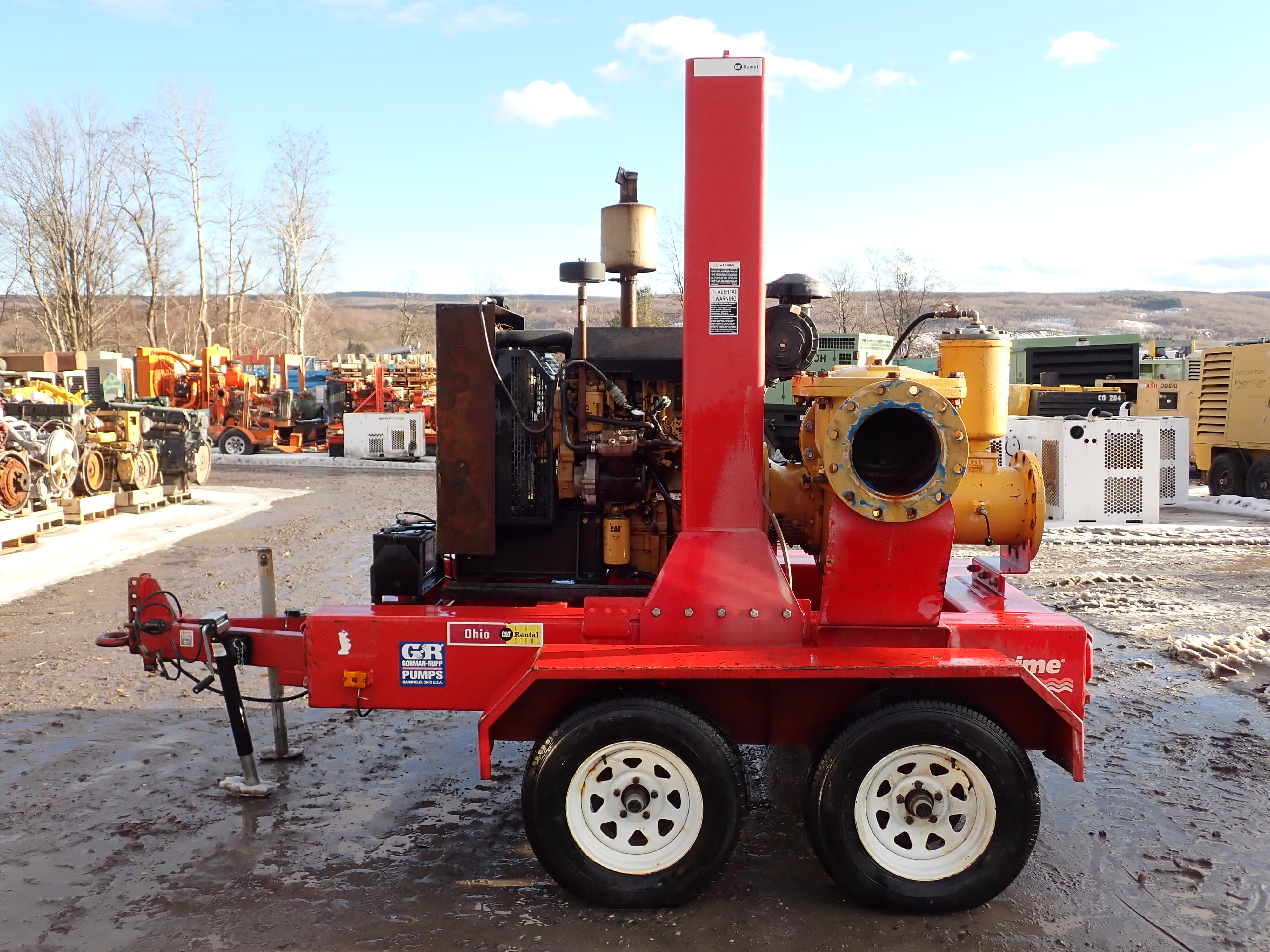 Used 2013 Gorman Rupp PA10A60 10" Water Pump