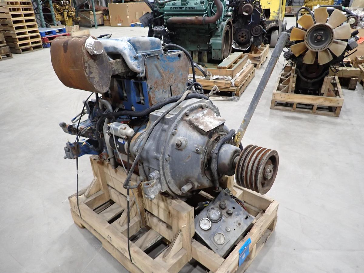 Used 2001 Deutz F3L912 Diesel Engine w/ PTO CLUTCH!