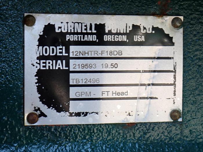 Used Cornell 12NHTR-F18DB