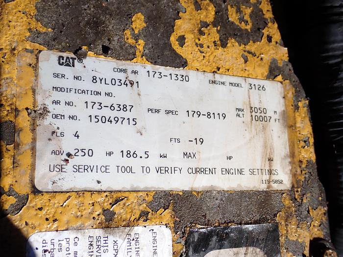 Used 1999 Caterpillar 3126B Truck Engine 250 HP