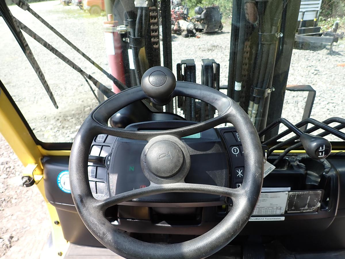 Used 2015 Hyster H80FT Diesel Forklift LOW HOURS! POSITIONERS!