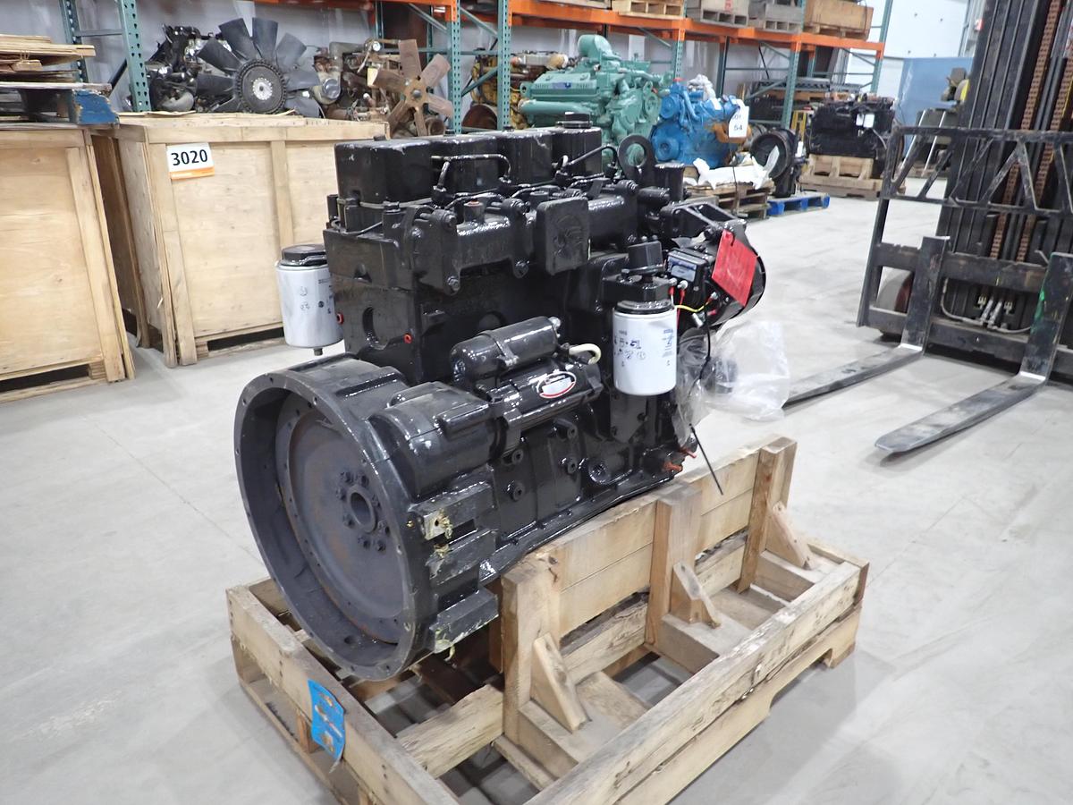 Used 1988 Cummins 4B 3.9 Diesel Engine GOVERNMENT REMAN!