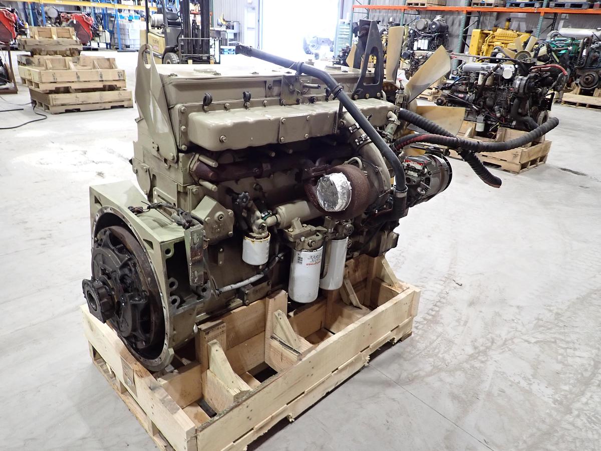 Used 1989 Cummins LTA10-300 Diesel Engine w/ JAKE BRAKE 