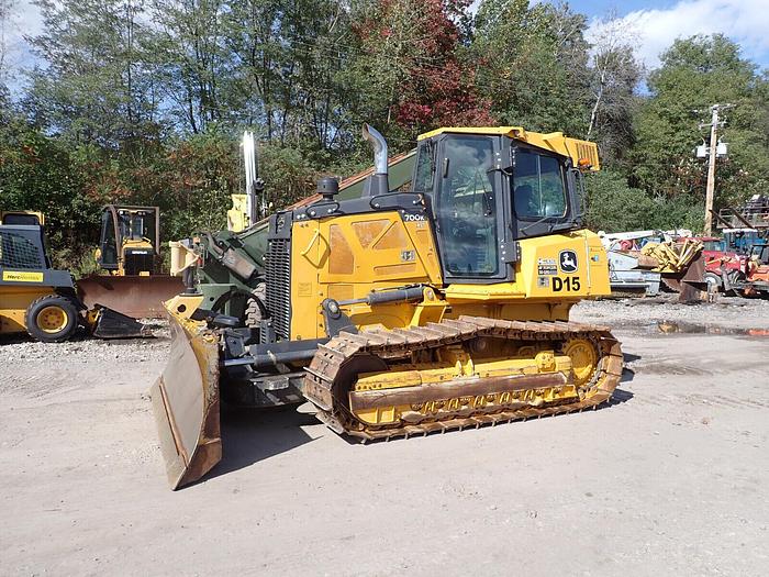 Used 2020 John Deere 700K XLT Crawler Dozer TOPCON GPS! CLEAN! A/C 6 Way Blade