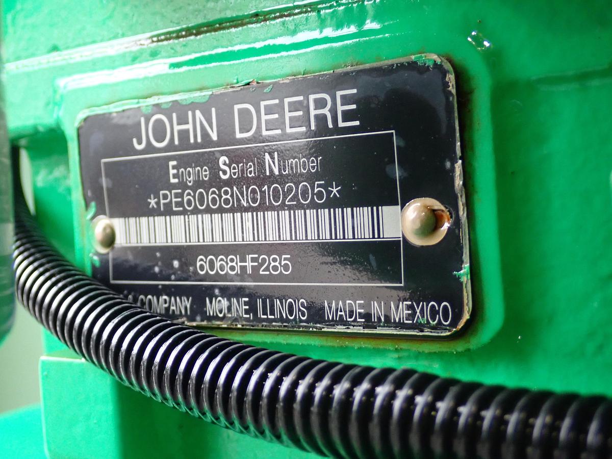 Used John Deere 6068HF285 Diesel Engine Power Unit 851 HOURS