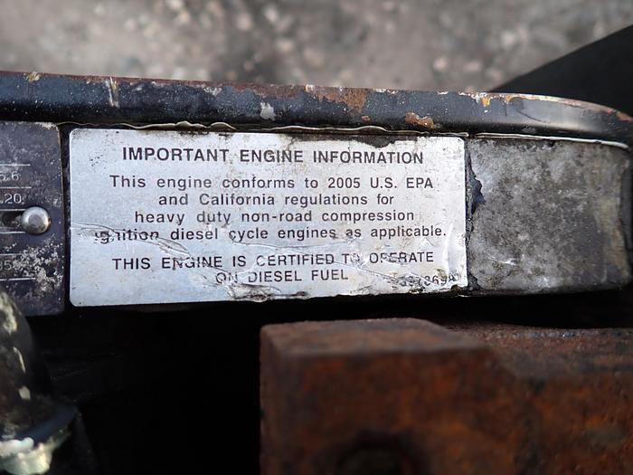 Used 2005 Cummins 6CTA 8.3 Diesel Engine CPL 8185