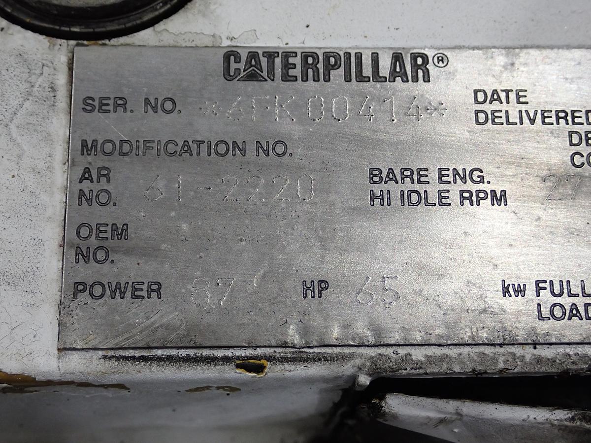 Used CAT 3054 Diesel ENGINE AR # 6I-2220
