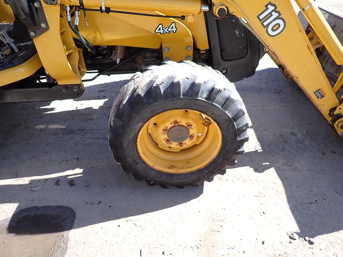 Used 2011 John Deere 110 Loader Backhoe
