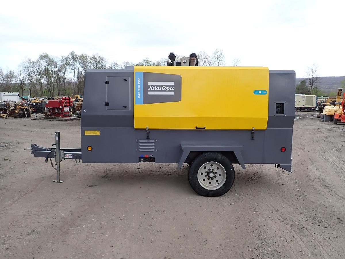 Used 2020 Atlas Copco XAS950 PD8 950 CFM Air Compressor