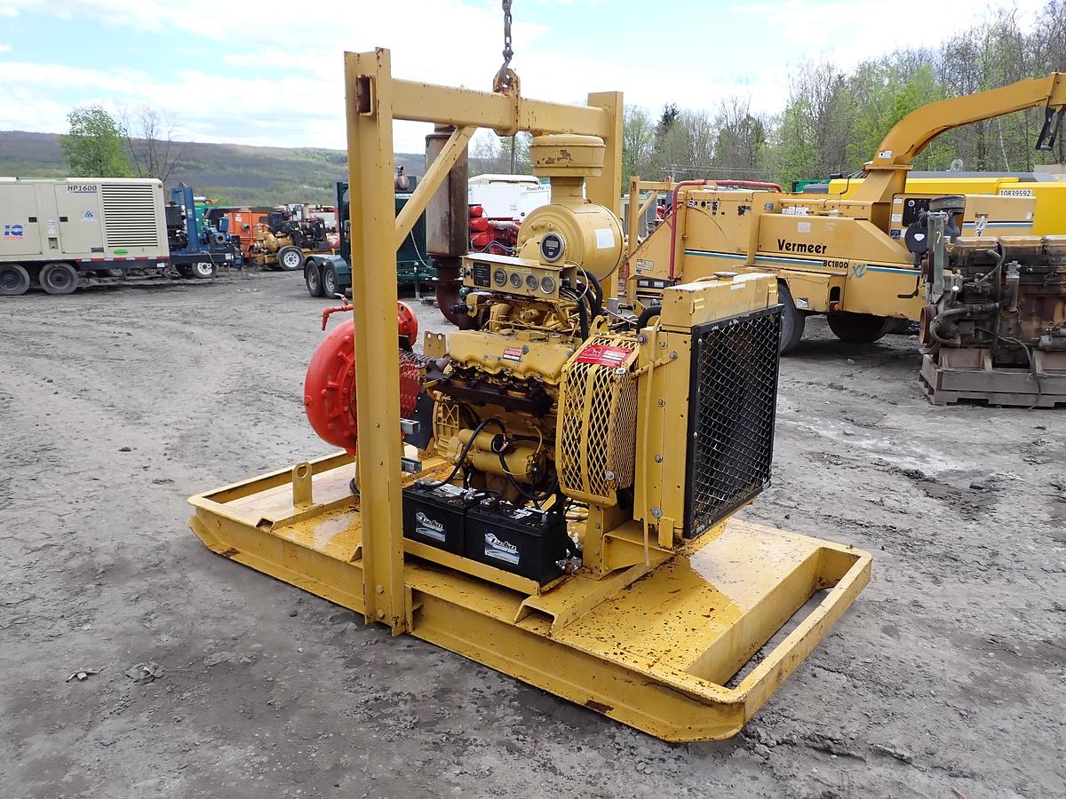 Used Cornell 4HH 6x4 High Pressure Water Pump CAT DIESEL