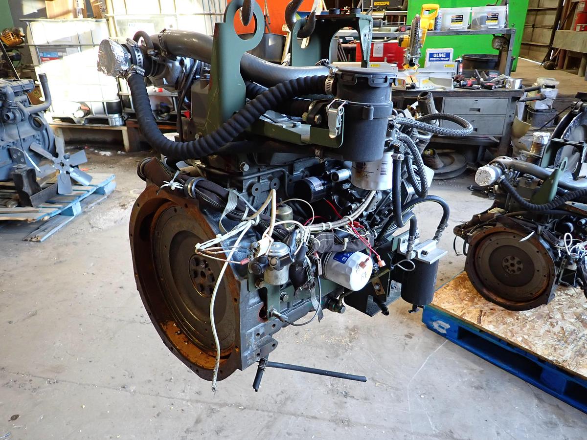 Used Yanmar 4TNV84T Turbo Diesel Engine 451 HOURS!