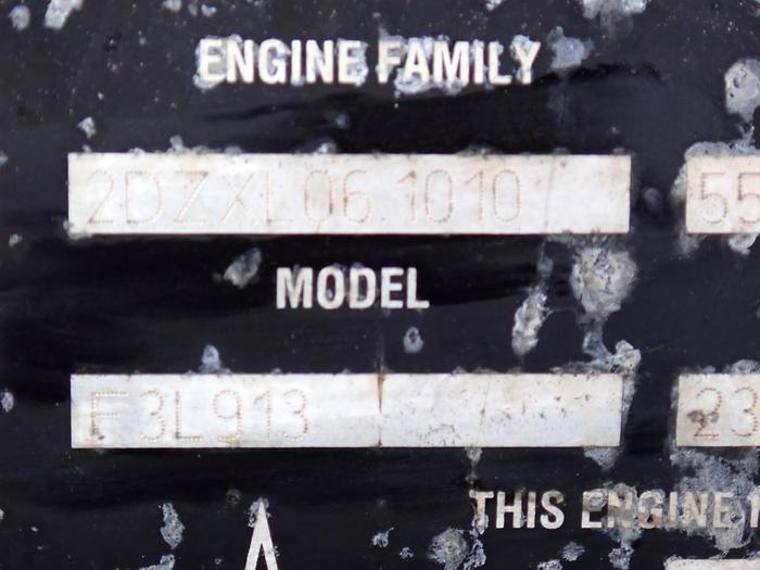 Used 2002 DEUTZ F3L913 Diesel Engine Power Unit