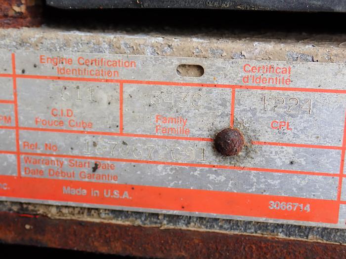 Used 1989 Cummins LTA10-240 Diesel Truck Engine CPL 1224