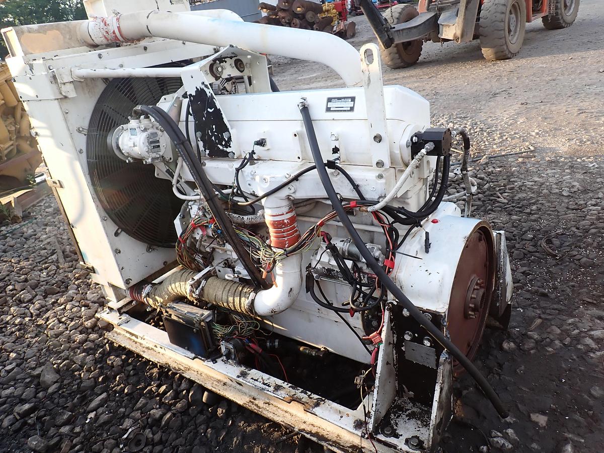 Used John Deere 6125HF070 Diesel Engine 225 HOURS!!