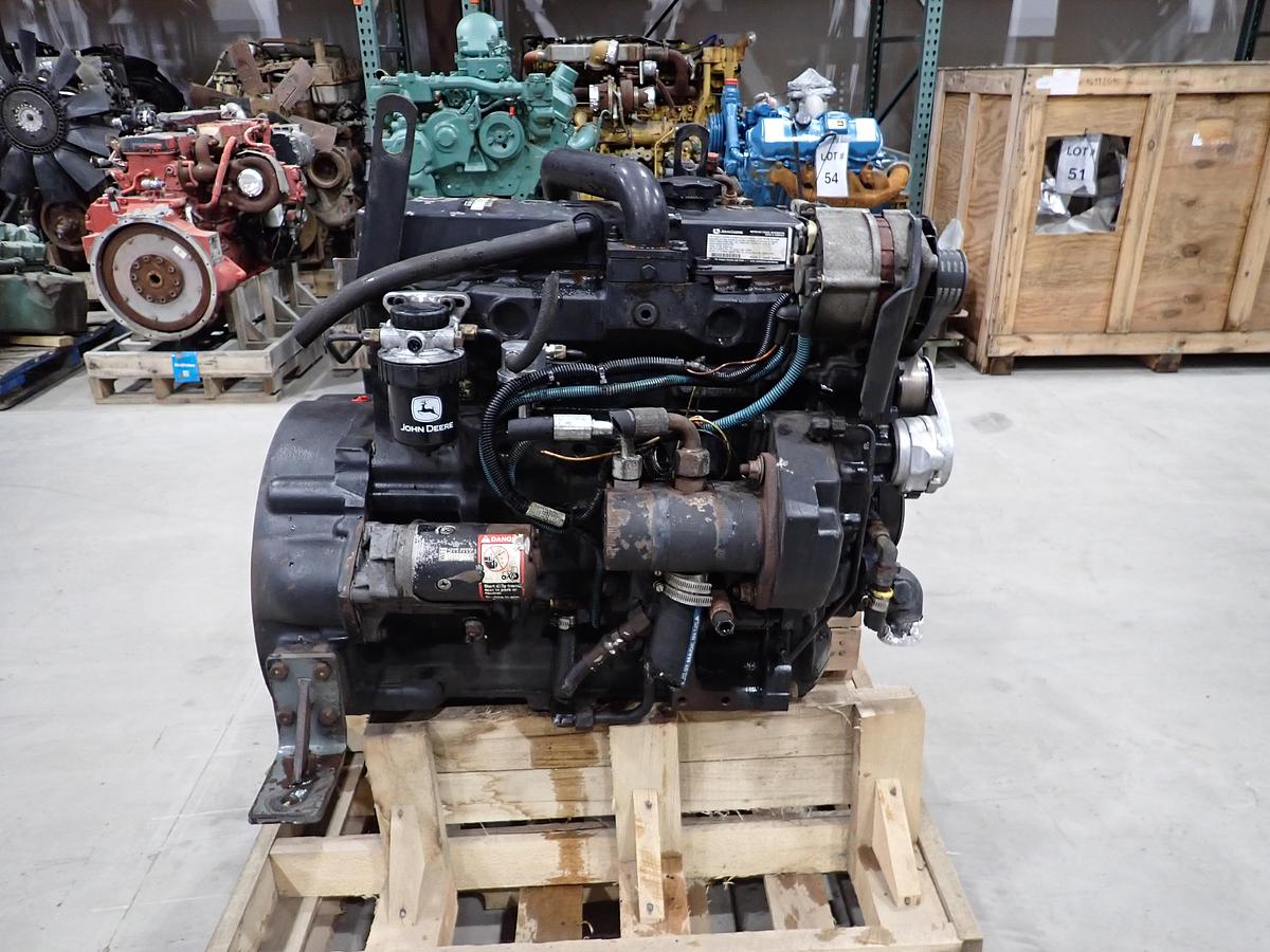 Used 2007 John Deere 4045TF270 Diesel Engine