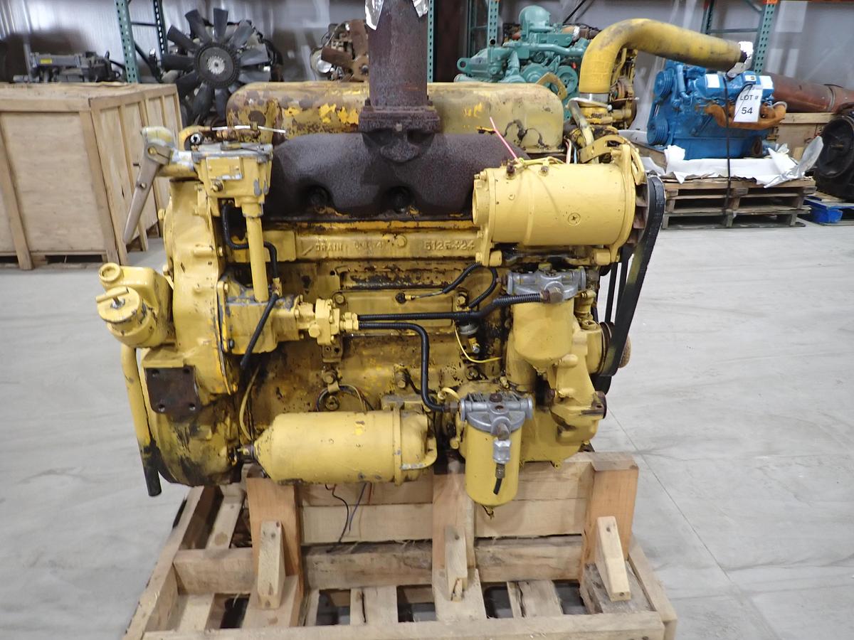 Used Detroit Diesel 4-53N Engine 5043-5102 RIGHT HAND EXHAUST
