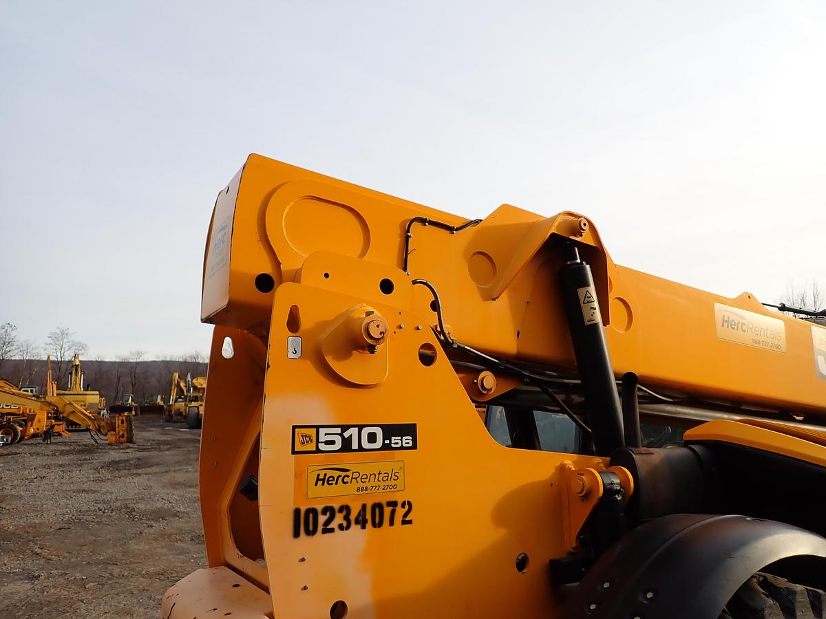 Used 2018 JCB 510-56 10K Telehandler