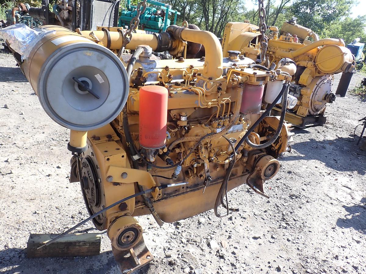 Used Komatsu S6D105-1 Diesel Engine SUPER CLEAN!