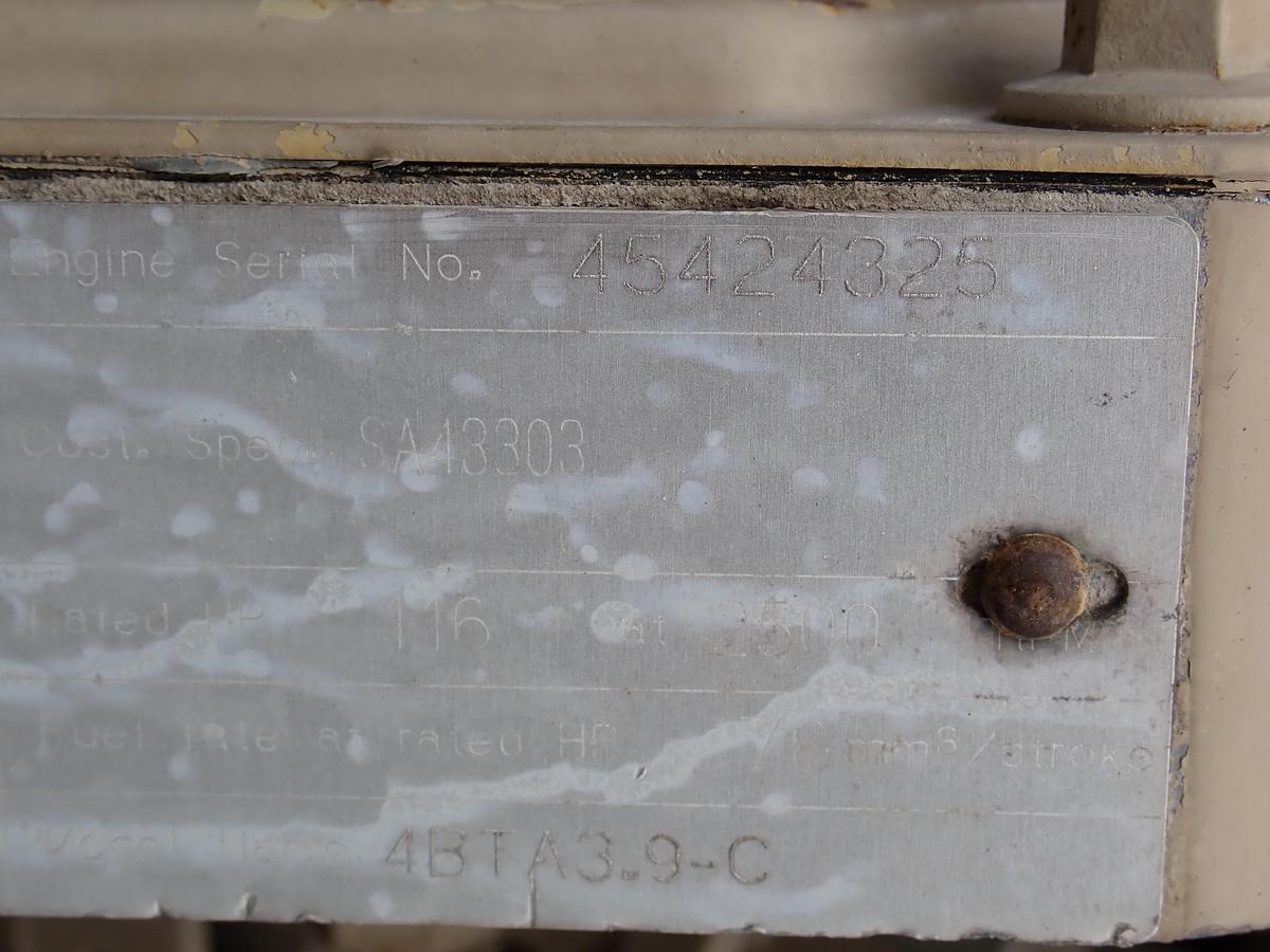 Used 1996 Cummins 4BTA 3.9 Diesel Power Unit PTO CLUTCH!