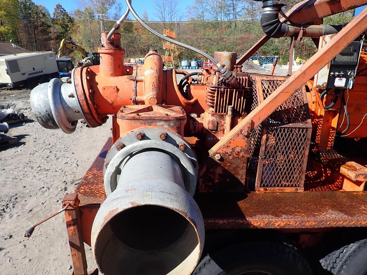 Used Godwin DPC300 12" Water Pump TRAILER MOUNTED