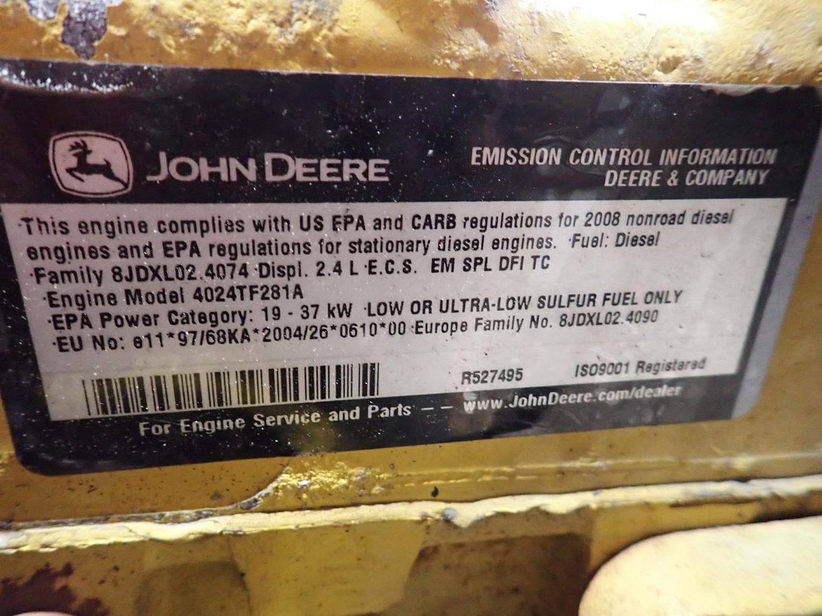 Used 2008 John Deere 4024TF281 Diesel Engine
