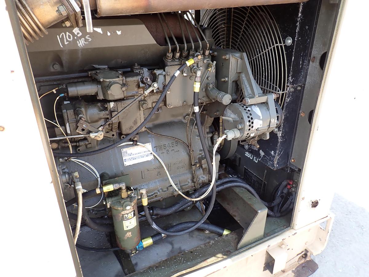 Used 1990 Libby MEP007B 100 KW Diesel Generator GOV'T SURPLUS