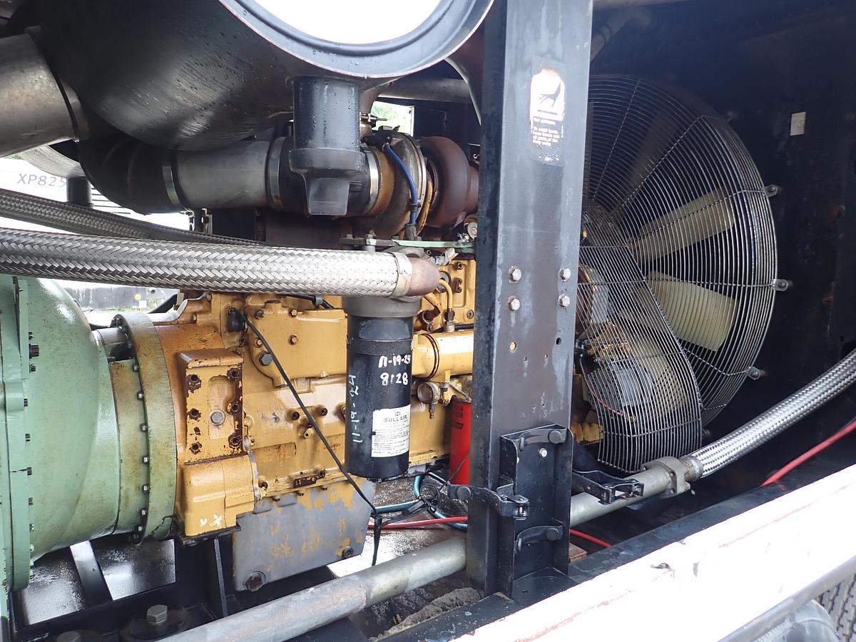 Used 2007 Sullair 1150XH 350 PSI Air Compressor CAT DIESEL