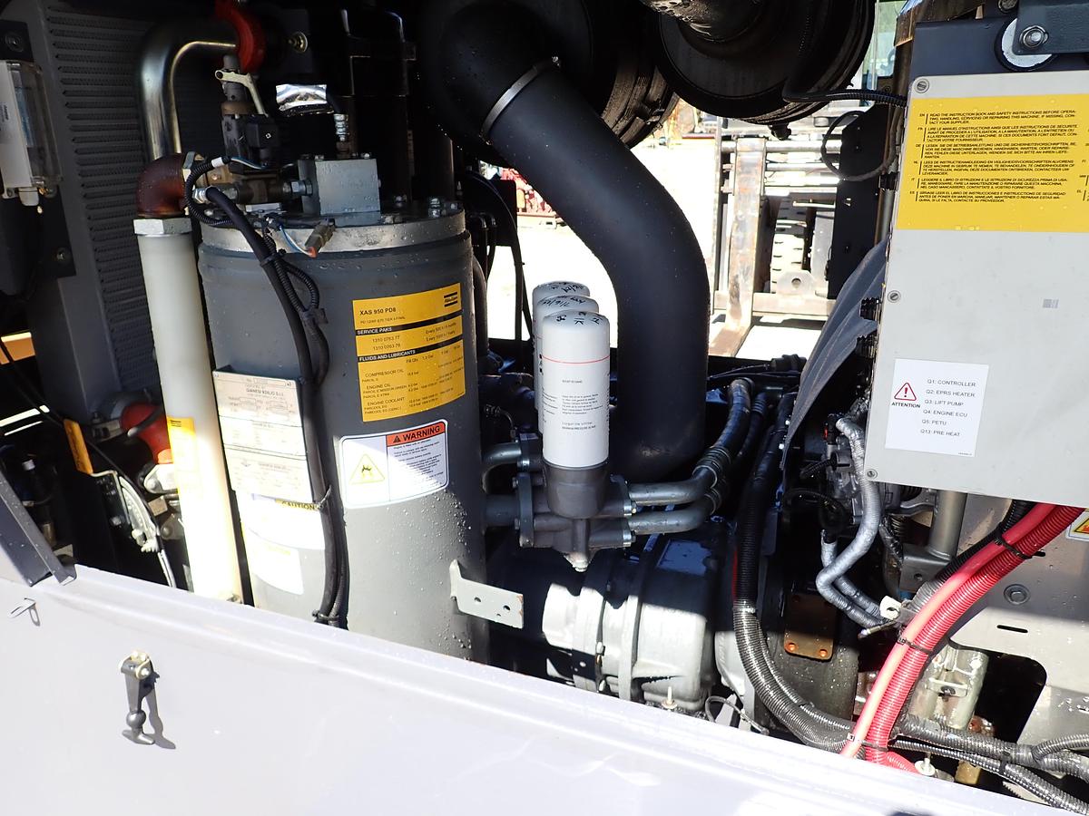 Used 2021 Atlas Copco XAS950 PD8 Air Compressor