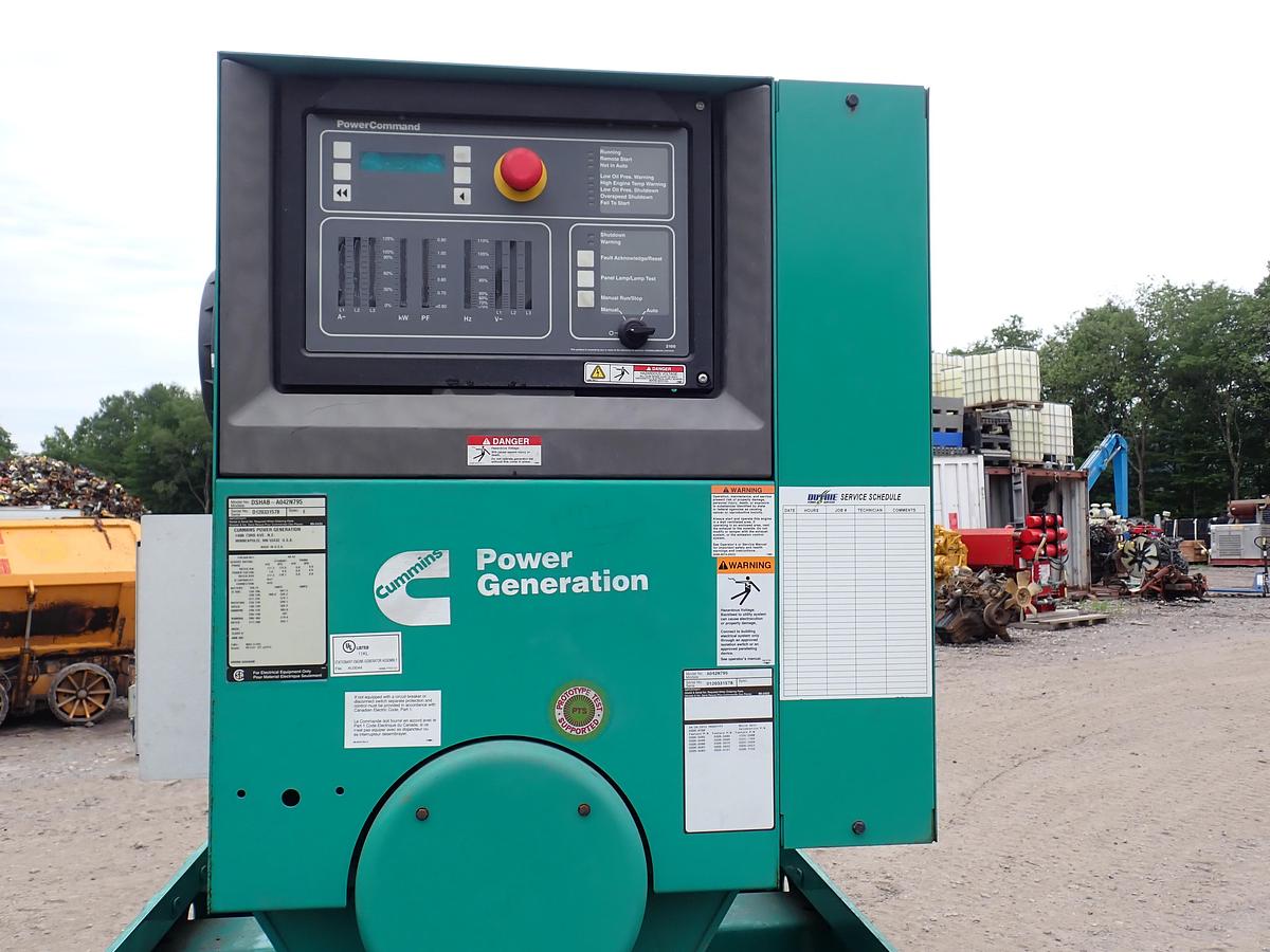 2012 Cummins DSHAB 175 KW Generator UNUSED!