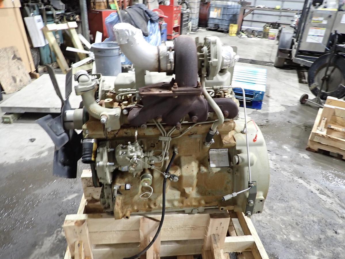 Used John Deere 4039T Turbo Diesel Engine 499 HOURS! 