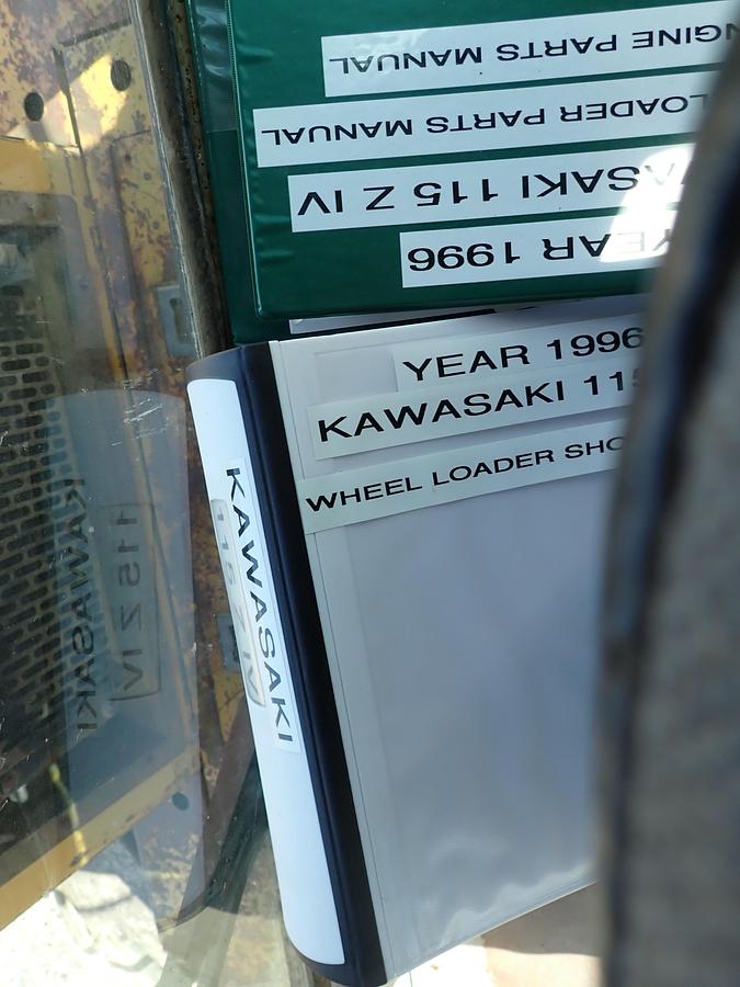 Used 1996 Kawasaki 115Z IV Wheel Loader