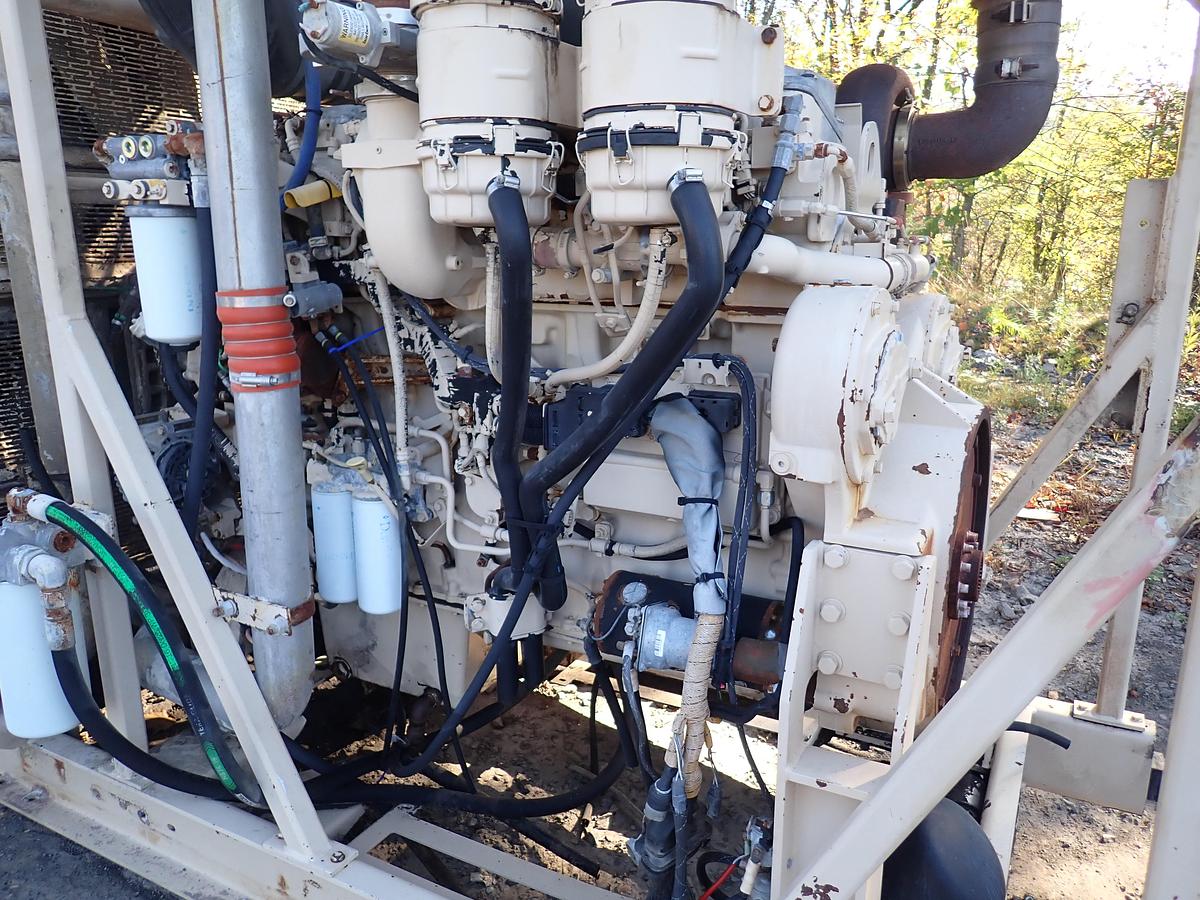 Used 2011 CAT C18 Twin Turbo Diesel Engine POWER UNIT 800 HP