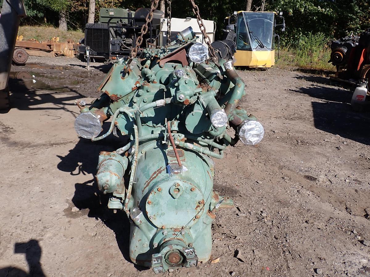 Used Detroit Diesel 8V71TA MARINE Engine 7082-3300 LEFT HAND ROTATION