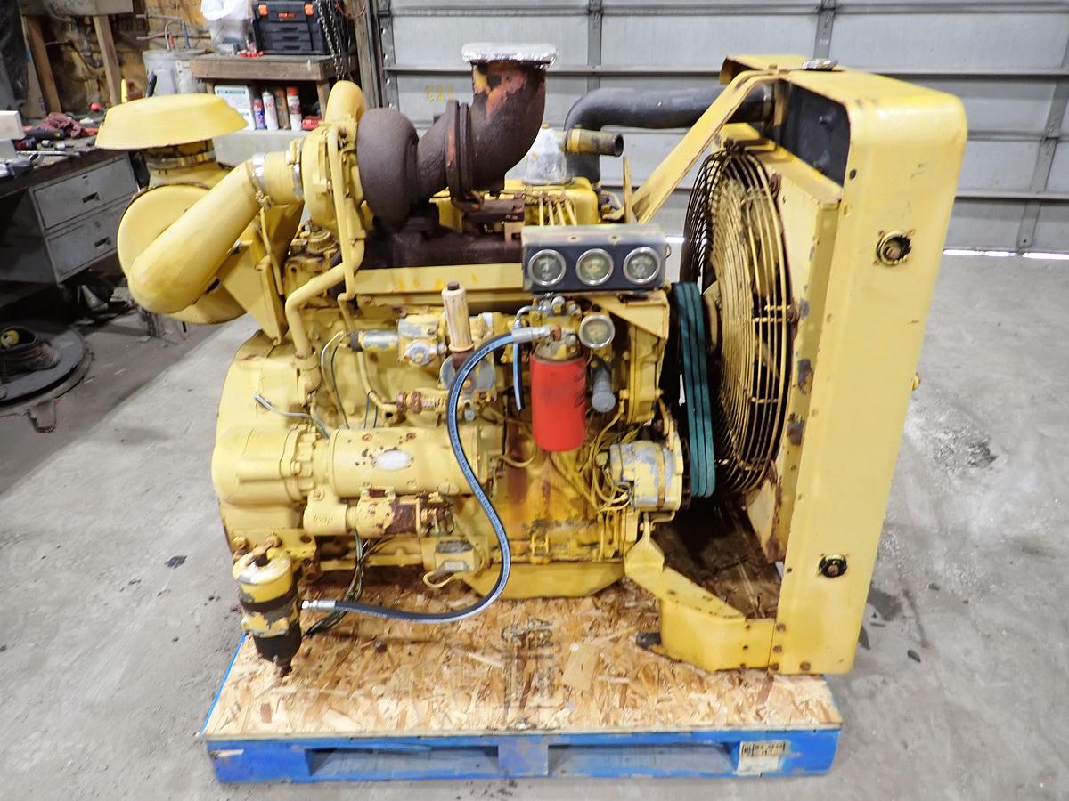 Used CAT 3304 PC Diesel Engine POWER UNIT! AR # 8N-5751