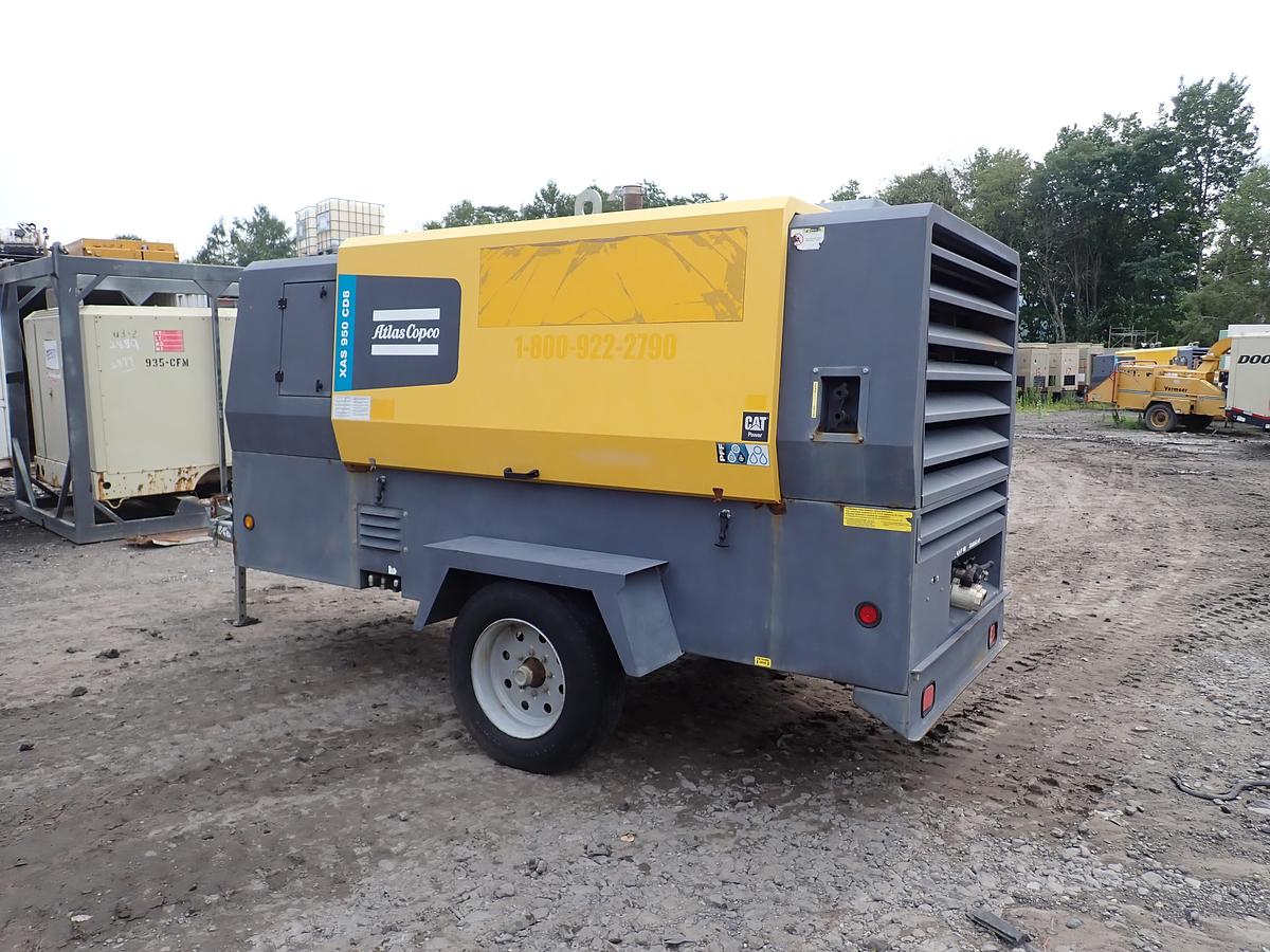 Used 2019 Atlas Copco XAS950 CD8 950 CFM Air Compressor