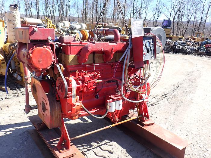 Used 1987 Cummins NT855-F4 Diesel Fire Pump Engine