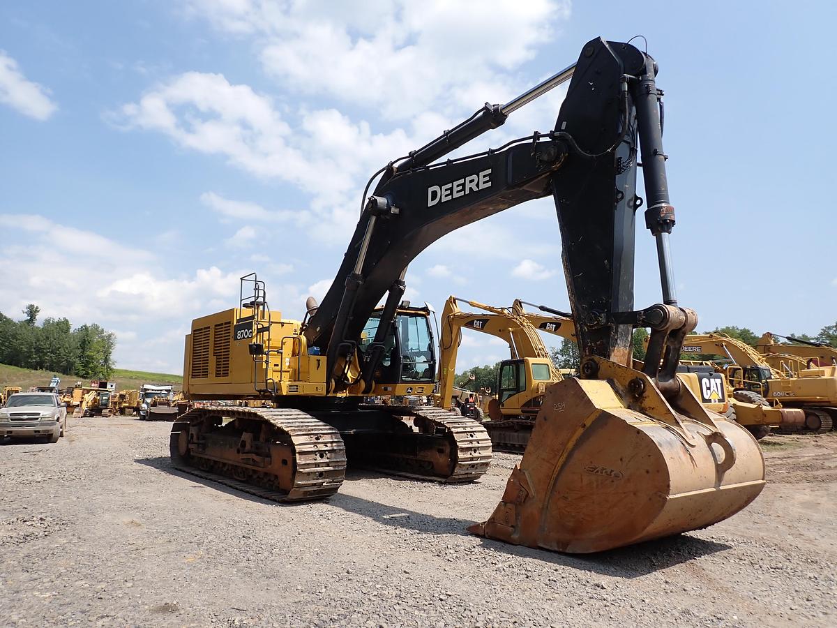 Used 2021 John Deere 870G LC Hydraulic Excavator MASS EXCAVATING BOOM