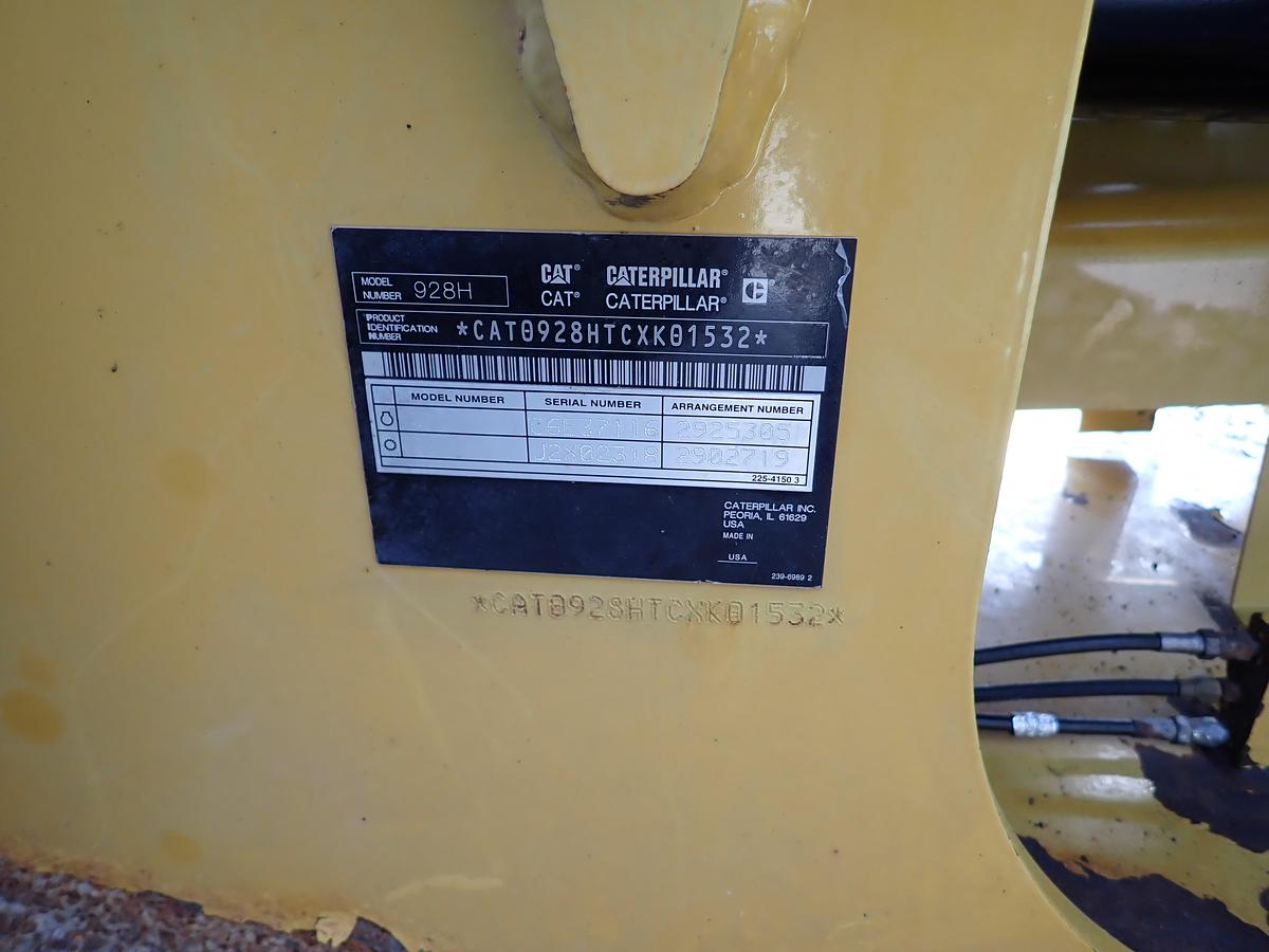 Used 2011 CAT 928HZ Wheel Loader 6000 HOURS! QUICK COUPLER