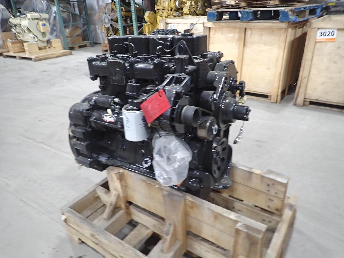 Used 1988 Cummins 4B 3.9 Diesel Engine GOVERNMENT REMAN!