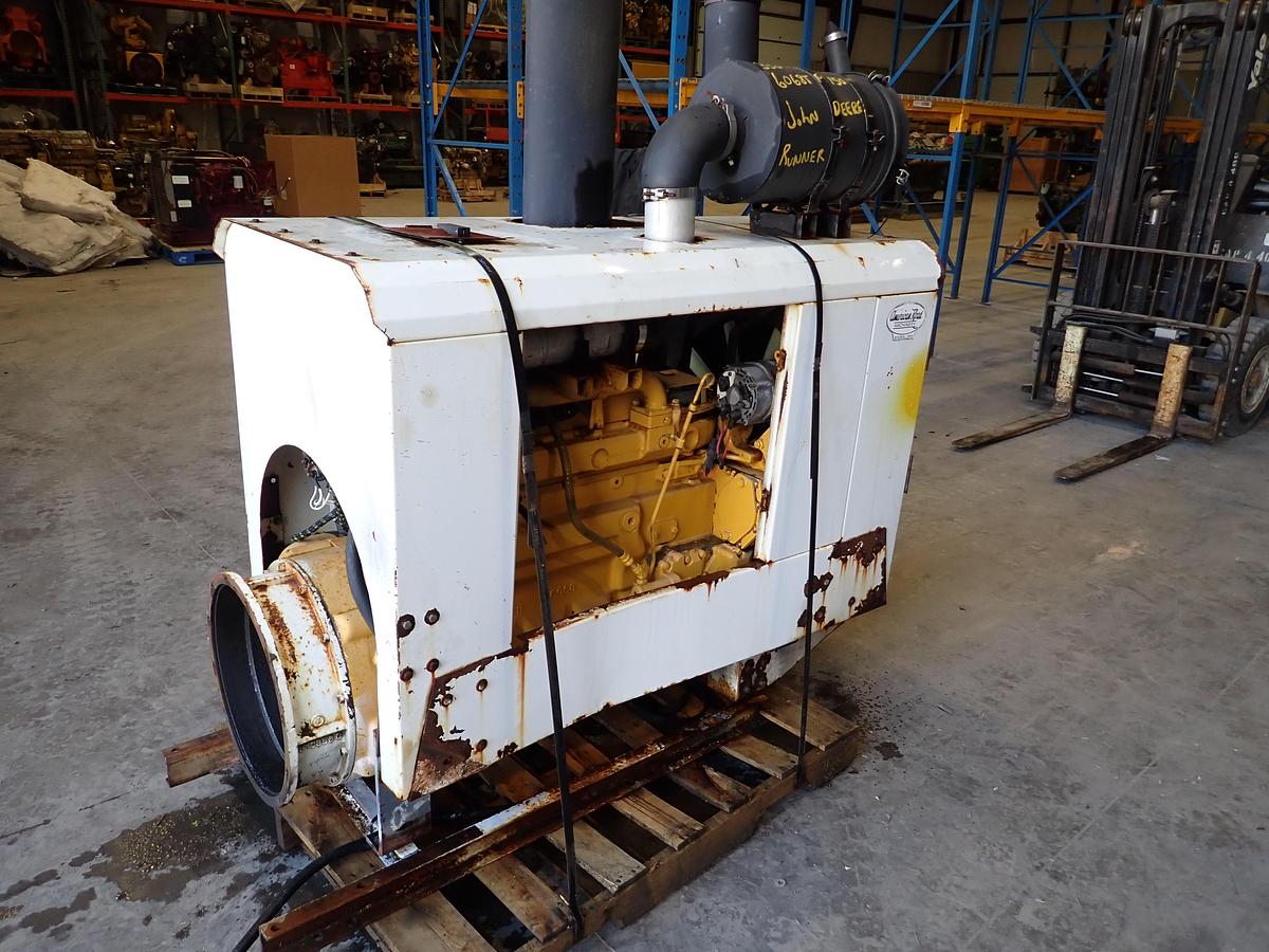Used John Deere 6068TF150 Turbo Diesel Engine POWER UNIT!
