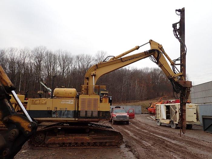 Used 1985 Caterpillar 215B Excavator JOHN HENRY DRILL! Blast Hole Rock 215 CAT 3304