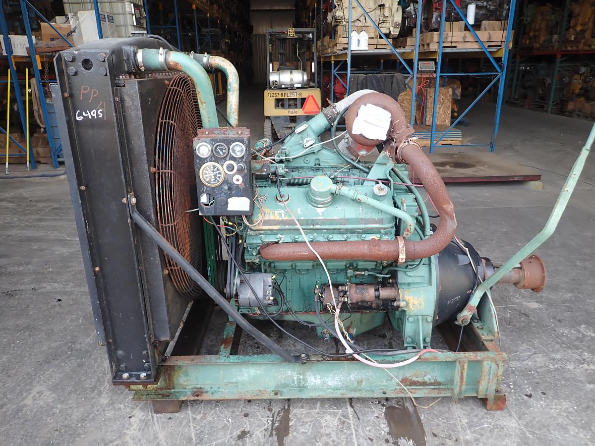 Used Detroit Diesel 8V71TA Industrial Engine w/ PTO CLUTCH!