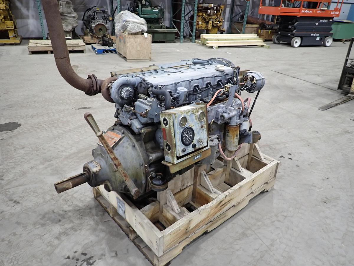 Used Deutz BF6M1012 Diesel Engine POWER UNIT w/ PTO CLUTCH!