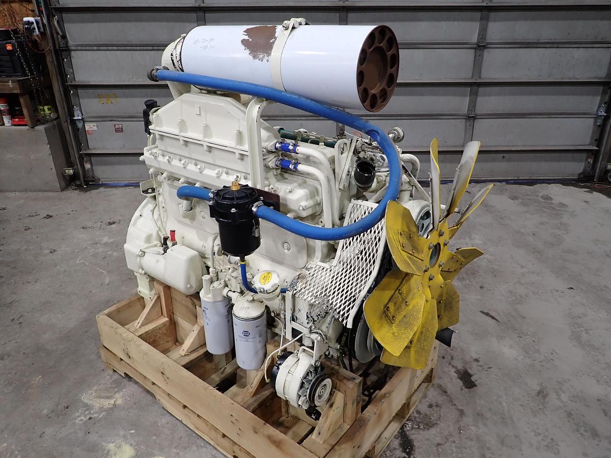 Used Volvo TID71AG Turbo Diesel Engine 918 HOURS!