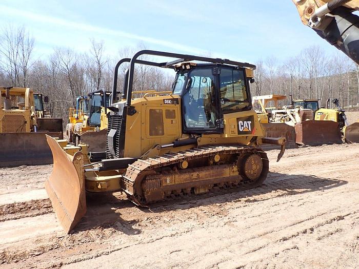 Used 2019 Caterpillar D6K2 XL Crawler Dozer NICE! Sweeps Screens RIPPER! A/C 6 Way