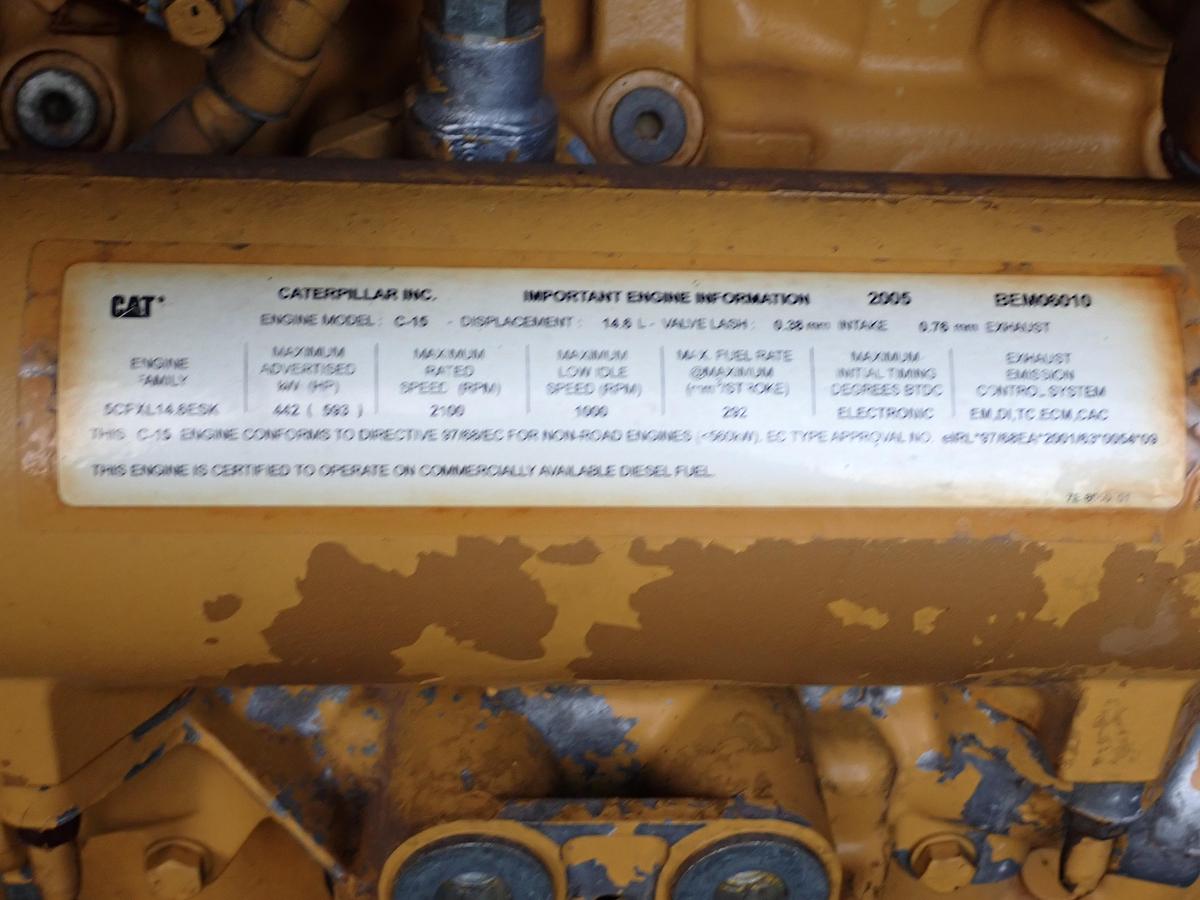 Used 2006 Sullair 1150XHA 350 PSI Air Compressor CAT DIESEL