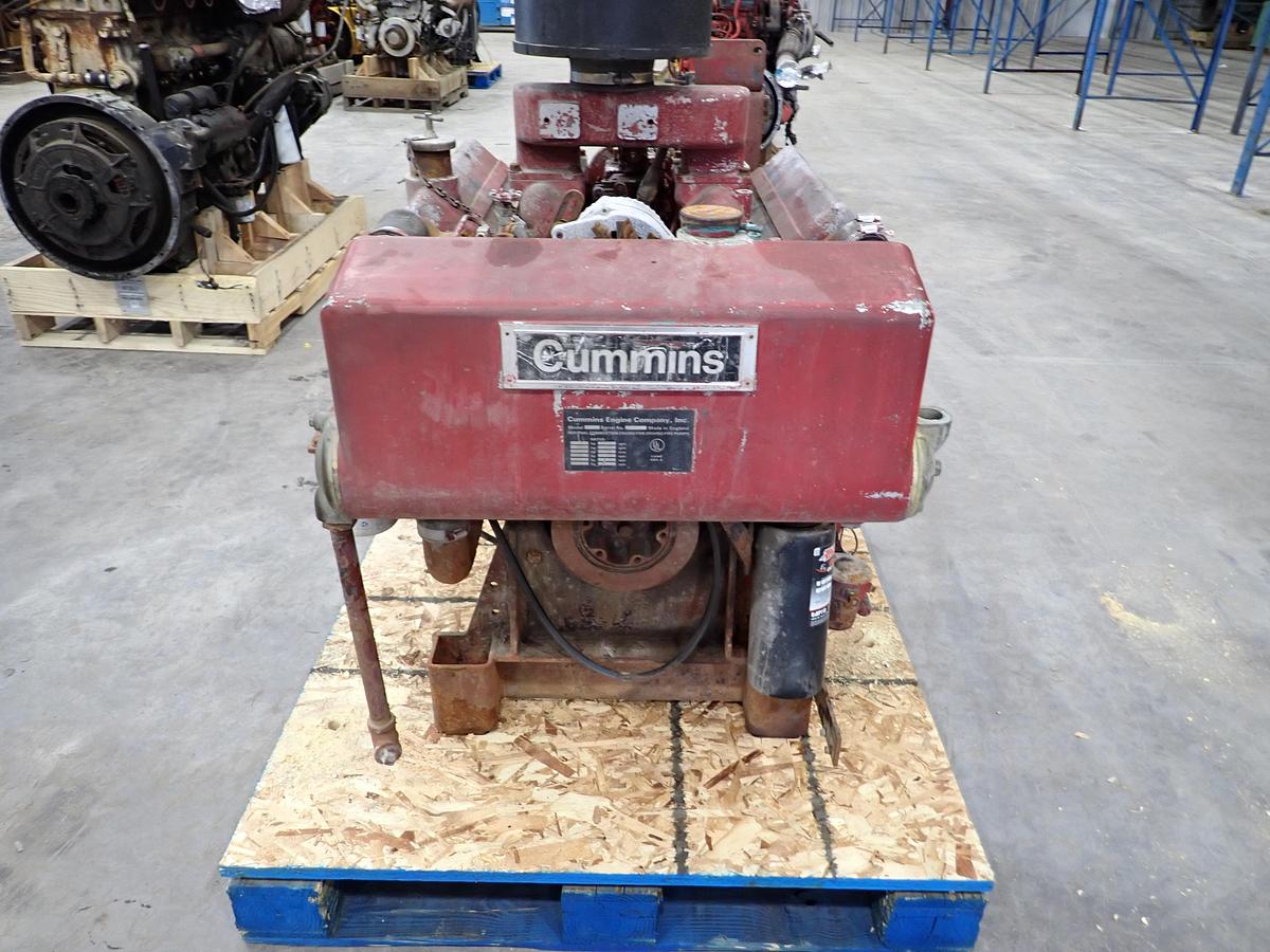 Used 1972 Cummins V378 V6 Diesel Engine